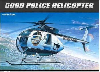 Academy 12249 1:48 Hughes 500D Polizei