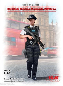 ICM 16009 - 1:16 British Police Female Officer