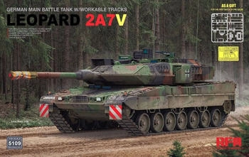 Ryefield Model 4806262167 1:35 German Main Battle Tank w/Workable Tracks Leopard 2A7V