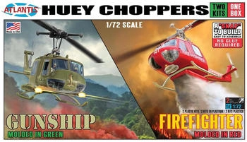 Atlantis Land 561026 1:72 Feuerwehrhubschrauber Snap Kit