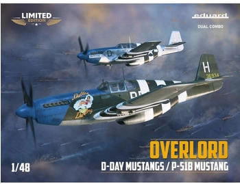 Eduard OVERLORD: D-DAY MUSTANGS / P-51B MUSTANG DUAL COMBO 1/48 -LIMITED