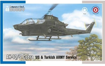 Special Hobby SH48232 - 1:48 AH-1Q/S Cobra ‘US & Turkish Army Service’ 1/48