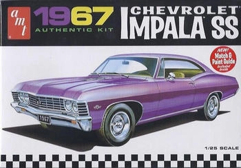 AMT 981 Chevrolet Impala SS 1967 Kunststoffbausatz 1:25