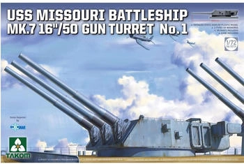 Takom USS MISSOURI BATTLESHIP MK.7 16"/50 GUN TURRET No.1