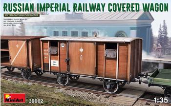 MiniArt 39002 1:35 Russian Imperial Railway Covered Wagon