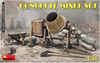 MiniArt 35593 1:35 Concrete Mixer Set