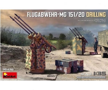 MiniArt 550035438 - 1:35 Flugabwehr-MG 151/20 Drilling