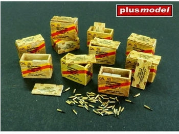 Plus Model AL4083 1:48 US ammunition boxes with cartons of charges
