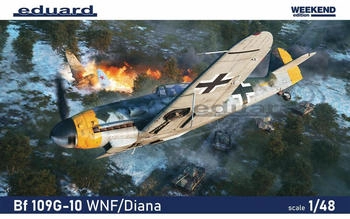 Eduard PLASTIC KITS 84182 1:48 Bf 109G-10 WNF/Diana Weekend edition