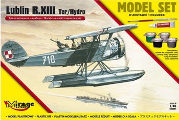 Mirage Hobby 848091 - Lublin R.XIII Ter/Hydro Reconnaissance s seaplane (Model Set) in 1:48