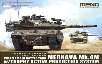 Meng Model Model 72-006 - Israeli Main Battle Tank Merkava Mk.4M w/Trophy Active Protection System