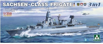 Takom TAK6001 1:350 Sachsen-Class Frigate 3 in 1