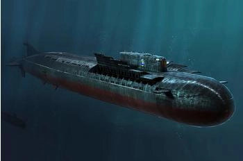 HobbyBoss Hobby Boss 83521 1:350 Russian Navy SSGN Oscar II Class Kursk