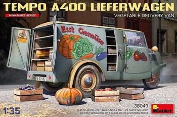 Carson 1:35 Tempo A400 Lieferwagen Gemüsehandel