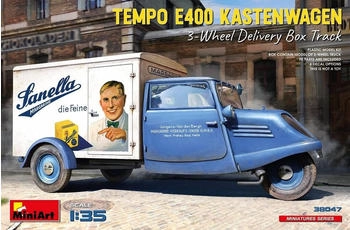 MiniArt 1:35 Tempo E400 Kastenwagen 3-Rad Plastik Modellbau
