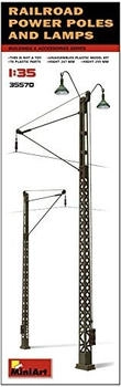 Carson 1:35 Eisenbahnstrommasten und Lampen