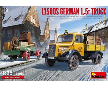 Carson 1:35 Deutscher Transport-LKW L1500S 1,5t