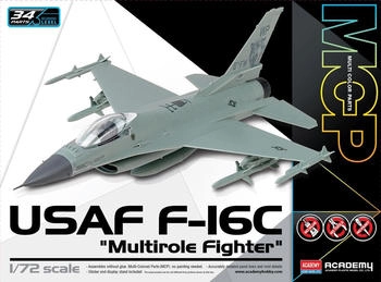Academy 12541 1/72 USAF F-16C Multirole Fighter Mcp