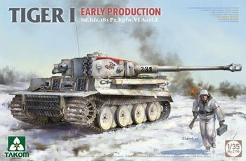 Takom TAK2196 TIGER I EARLY-PRODUCTION Sd.Kfz.181 Pz.Kpfw.VI Ausf.E
