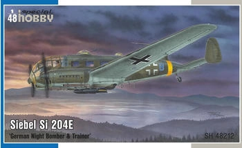 Special Hobby 100-SH48212 1:48 Siebel Si 204E German Night Bomber & Trainer