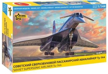 Zvezda 927045-1/144 Tupilev TU-144 Maßstab 1:144