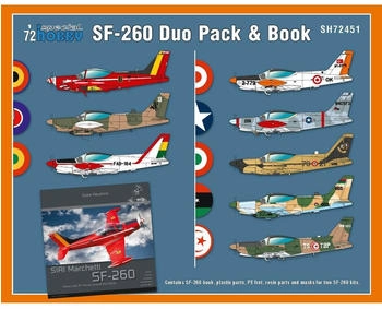 Special Hobby SIAI-Marchetti SF-260 Duo Pack & Book