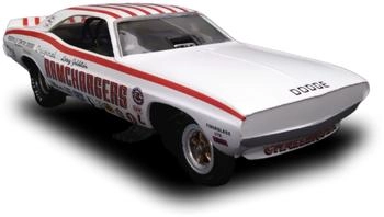 Round2 592964 1/25 Ramchargers Dodge Challenger Funny Car