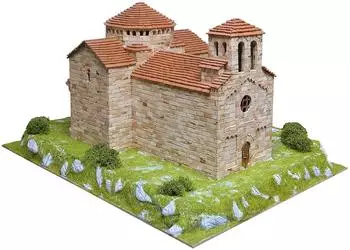 Aedes Ars Steinbaukasten Kirche Iglesia de Sant Jaume de Frontanya