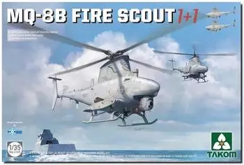Takom TAK2165 1:35 MQ-8B FIRE SCOUT 1+1