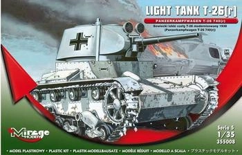 Mirage Light Tank T-26(r) Panzerkampfwagen T-26 740(r) Serie 5