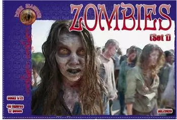 Alliance ALL72023 Zombies (Set 1) in 1:72