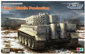 Ryefield Model RM-5010 Tiger I Middle Production Full Interior in 1:35