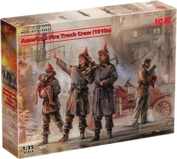 ICM 35622 1:35 American Fire Truck Crew (1910s) (100% new molds)