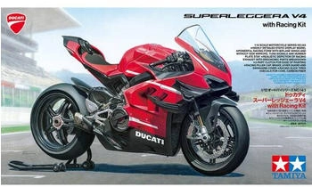 Tamiya 300014143 1:12 Ducati Superleggera V4 m. Renn-Kit