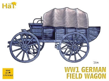 Hät 378260 1:72 Deutsches Feldwagen-Gespann