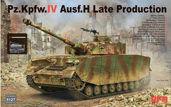 Ryefield Model RFM5127 Pz.Kpfw.IV Ausf.H Late Production w/ Workable Tracks
