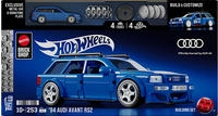 Mattel Brick Shop Hot Wheels Speed Serie Bauset, 94 Audi Avant RS2