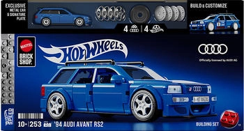 Mattel Brick Shop Hot Wheels Speed Series Audi Avant RS2 (JGR28)
