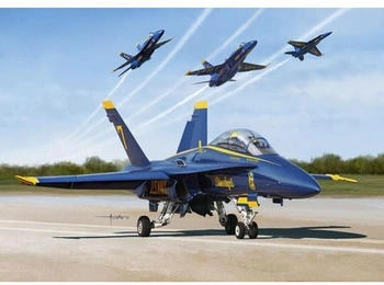 Kinetic K48073 USN BLUE ANGLE 2017 F/A-18A/B/C/D in 1:48