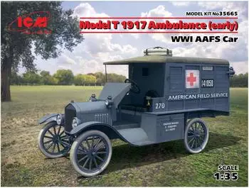 ICM 35665 1:35 Model T 1917 Ambulance(early)WWI AAFScar