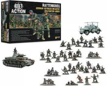 Warlord Games Rattenkrieg German Veteran Infantry Starter Set