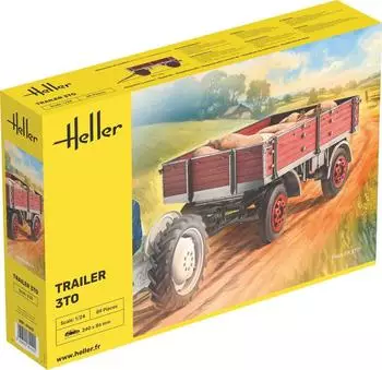 Heller Trailer 3to / 1:24