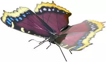 Metal Earth FASCINATIONS 502414 Butterfly Mourning Cloak