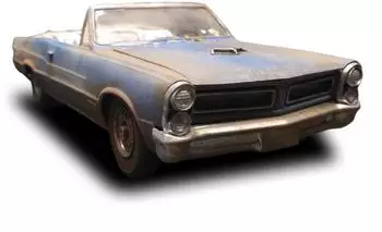 AMT Pontiac GTO 2T 1965 Kunststoffbausatz Modellauto 1:25
