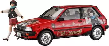Hasegawa 652433 1/24 Toyota Starlet EP71 3-Türer mit Figur