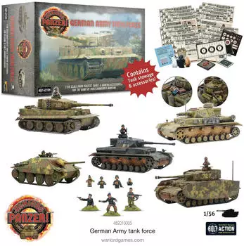 Warlord Games Achtung Panzer German Army Tank Force 482010005
