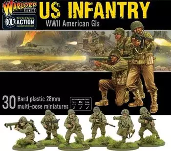 Warlord Games Bolt Action US Infantry WWII American GIs 402013012