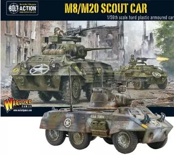 Warlord Games Bolt Action 2 M8/M20 Greyhound Scout Car EN 402013005