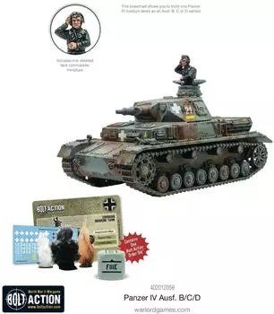 Warlord Games Bolt Action Panzer IV Ausf. B/C/D 402012056