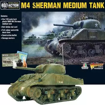 Warlord Games Bolt Action M4 Sherman Medium Tank 402013006